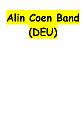 Alin Coen Band